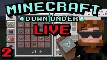 Minecraft Down Under S2 - Live Stream 2 - Update 1.12?
