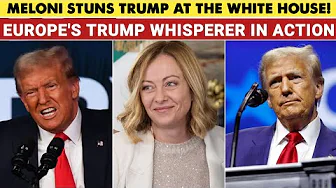 Giorgia Meloni whispers soothing words to Trump on 'western nationalism' || USA TODAY NEWS