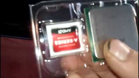 AMD A10 5800K Unboxing