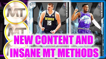 INSANE NEW CONTENT AND INSANE MT MAKING METHODS! | NBA 2K20 MY TEAM