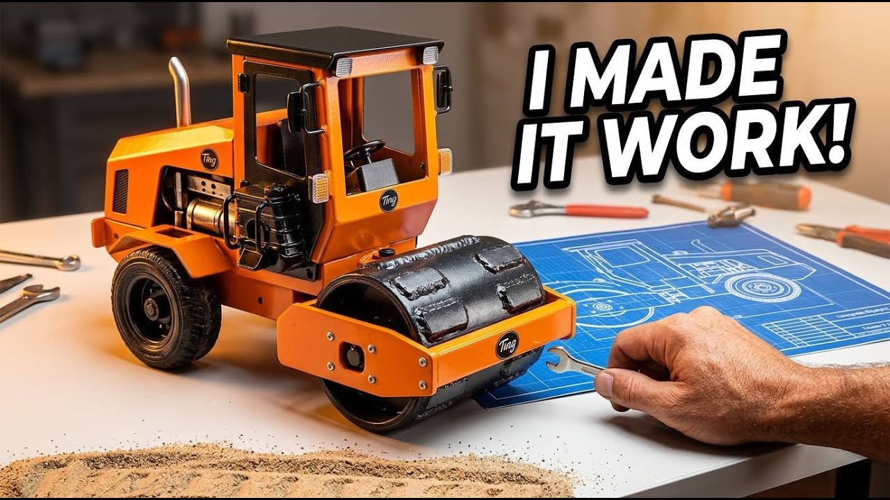 Scrap Metal Transformation: Toy Compactor Build #asmr - YouTube