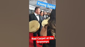 Thumbnail of Young Spirit at the 2019 Grammys #SHORTS