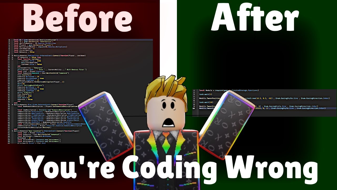 How To Code More Efficiently(Roblox Studio Tutorial) - YouTube