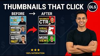 YouTube Thumbnails Not Getting Clicks? I'll Fix Your CTR in 24 Hours