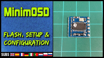 MinimOSD Micro - MWOSD Setup (SpRacing F3; KISS V1 & V2; Naze32)