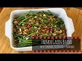 French Green Beans w/ Caramelized Onions + Roasted Almonds// Homemade Holiday Side Dishes w/ EmJay!