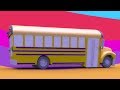 bus sekolah | Video anak-anak | pembentukan dan penggunaan | Formation and Uses | Kids School Bus