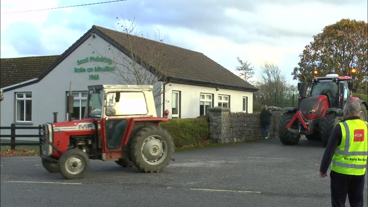 Tractors Leaving Milltown GAA Pitch. YouTube