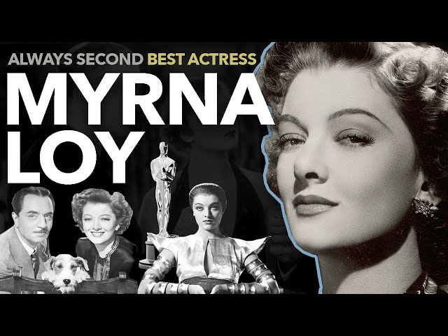 Why Myrna Loy Never Got an Oscar Nomination | Always Second Best Actress class=