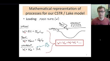 Lecture 03 - CSTR Mass Balance