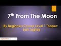 7th From The Moon: Research By Beginners Course Level 1 Topper 'Saili Jagtap'