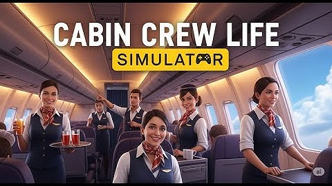 Cabin Crew Life Simulator ✈️ | Flight Attendant Journey & Realistic Gameplay!