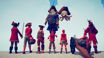 DAVY JONES vs EVERY FACTION - Totally Accurate Battle Simulator TABS