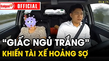 Khoảnh khắc tài xế ôtô rơi vào 