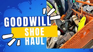 Goodwill shoe Haul, EBay, Poshmark, Reselling for profit | Bras, Talbots, Torrid, Alegria￼