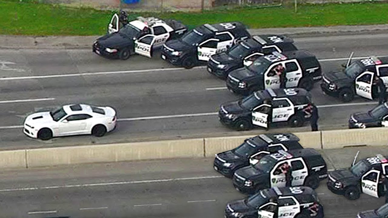 Craziest Police Chases Caught On Camera - YouTube.