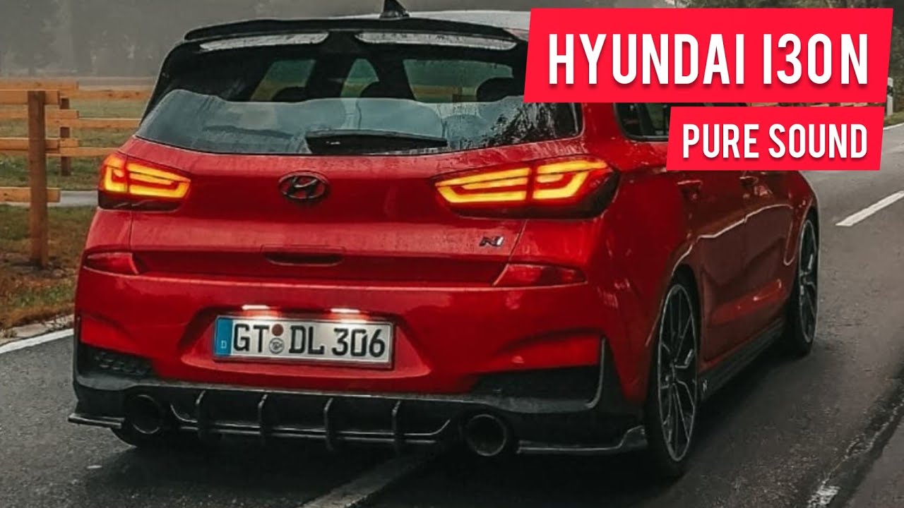 Hyundai i30 N PERFORMANCE 2.0 BRUTAL EXHAUST SOUND - YouTube