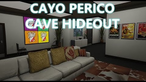 GTA V INTERIOR | CAYO PERICO CAVE | FIVEM MLO