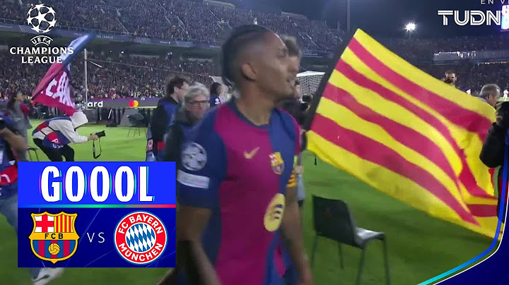 ¡HAT TRICK! 🔥 ¡HAT TRICK DE RAPHINHA! | Barcelona 4-1 Bayern | UEFA Champions League 24/25 | TUDN