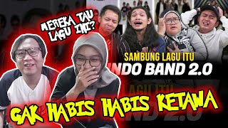 😂Ternyata Mereka Lebih Pintar😂Sambung Lagu Itu! Lagu Legend Indo Band 2.0 | INDOREACT