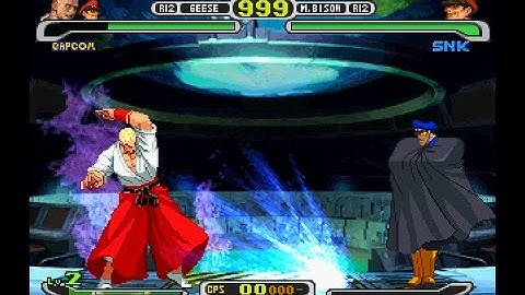 Capcom vs. SNK Pro [PS1] - M.Bison & Geese Howard