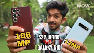 Samsung Galaxy S22 Ultra vs Samsung Galaxy S10 Camera Test 🔥 Best Camera Phone !!