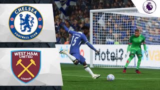 Chelsea 5-0 West Ham | Highlights - EXTENDED | FC 24 SAME GOALS | PL 23/24