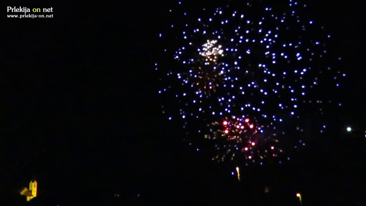 Silvestrski ognjemet v Ljutomeru 2017/2018