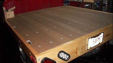 How to build a wooden bed for a Ford Ranger or a Mazda B2300.