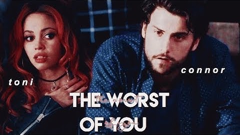 ❖ GIVE ME THE WORST OF YOU | toni topaz & connor walsh ᶜʳᵒˢˢᵒᵛᵉʳ