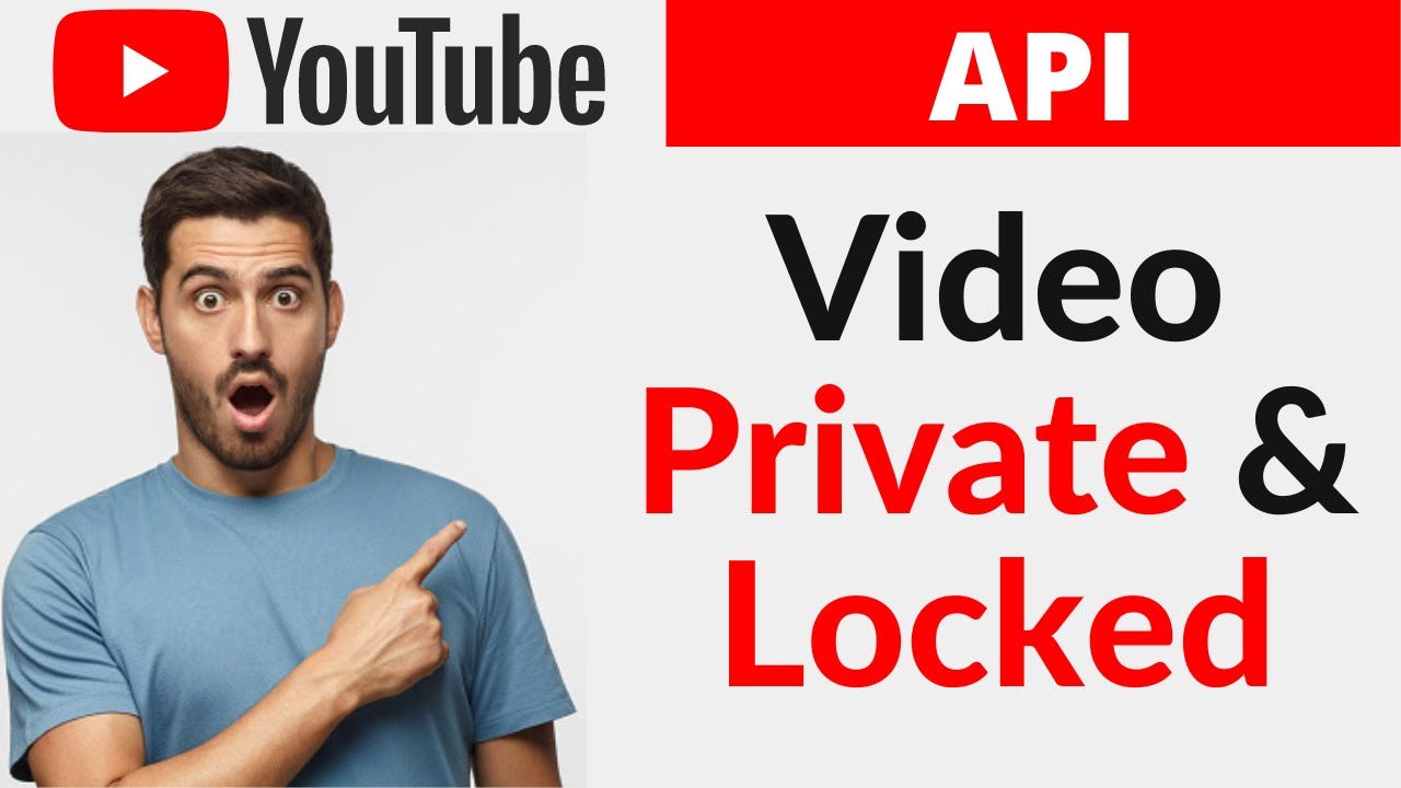 video locked to private due to unverified API project · Issue #86