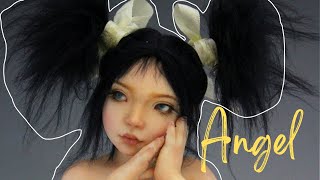 Sculpting the Angel Child Doll in FIMO and CERNIT Polymer Clay | OOAK