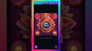 Creating Stunning Diwali Posters with Canva's AI 😍🔥 screenshot 2