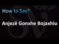 How to Pronounce Anjezë Gonxhe Bojaxhiu (Mother Teresa