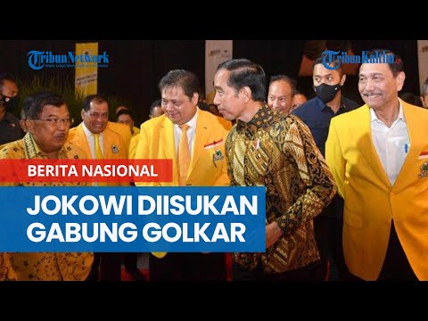 Isu Presiden Jokowi Bakal Bergabung Dengan Golkar