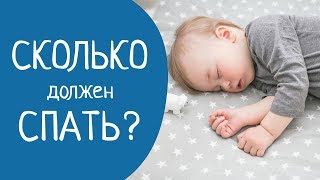 СКОЛЬКО должен спать ребенок? ( НОРМЫ СНА для детей ) СКОЛЬКО должен спать ребенок? ( НОРМЫ СНА для детей )