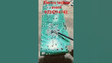 How to repair sharpy power supply pfc section #electrical #electricalguru #electricalindia