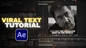 How to Make Glow Text Captions in After Effects (NO PLUGINS)