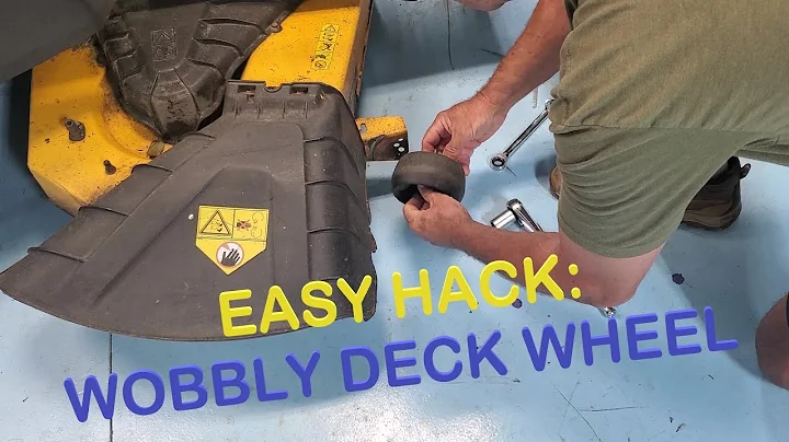 Cub Cadet RZT L 54" Deck Wheel Repair