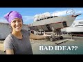 Are we crazy for cutting up our sailboat again  ep23