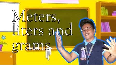 Meters, Liters and Grams Music Video