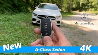 Mercedes A Class Sedan 2019 AMG Line - FIRST FULL in-depth review in 4K | MBUX