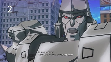 transformers devastation part 2 bumblebee sideswipe vs megatron