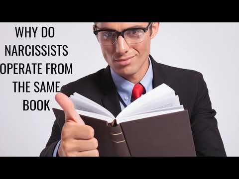 Why Do Narcissists Operate From The Same Book ?