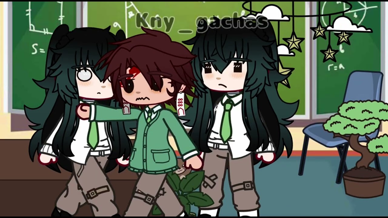 “Challenge” || Demon slayer || Muitan +Yuitan || school au || inspired by: @xin905 || Bl ||