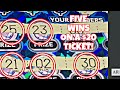 5 WINS on an EXPENSIVE scratch off lottery ticket! | ARPLATINUM