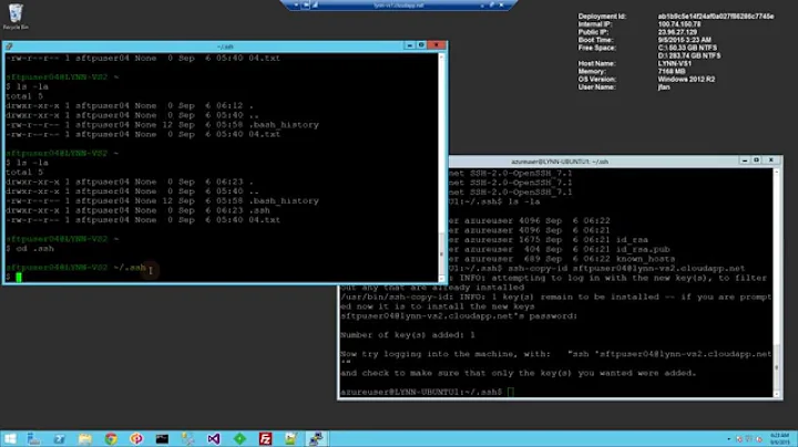 OpenSSH - Using RSA Public Keys for SSH Connection (ssh-keygen, ssh-copy-id, ssh- keyscan)