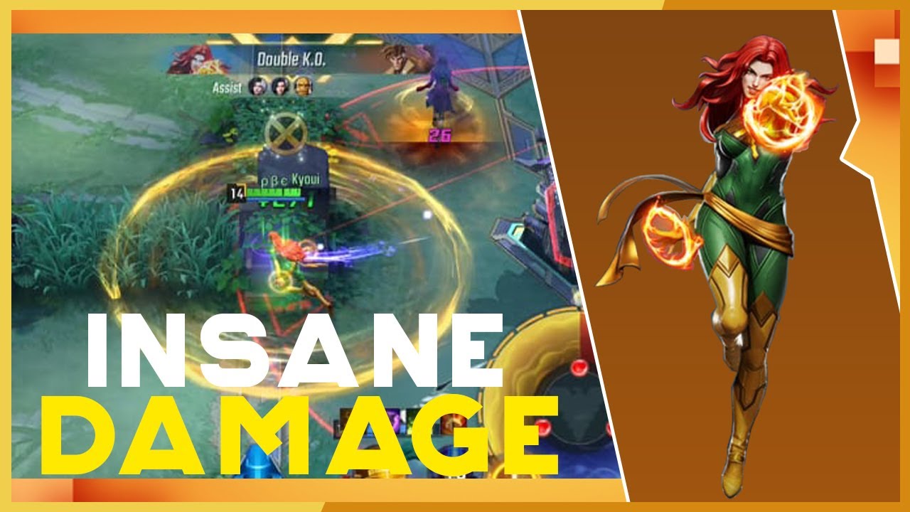 Jungle Phoenix Is Insane | Marvel Super War