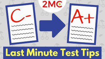 3 Last Minute Test Taking Strategies that WORK! | Exam and Test Prep