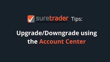 SureTrader Tips: How to Upgrade/Downgrade Your SureTrader Platform